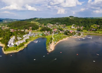 Gródek nad Dunajcem z drona