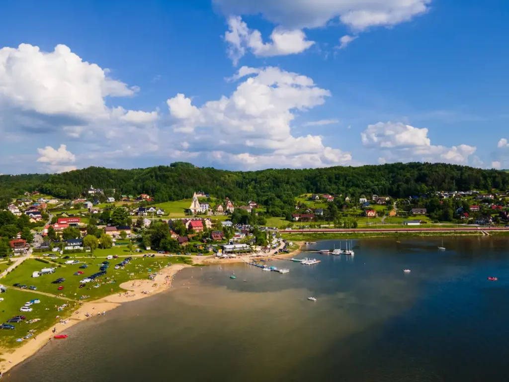 Gródek nad Dunajcem plaża