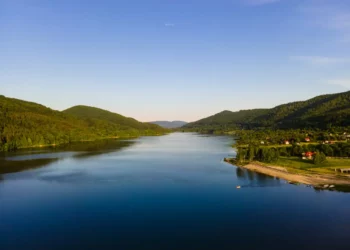 Jezioro Klimkowskie z drona