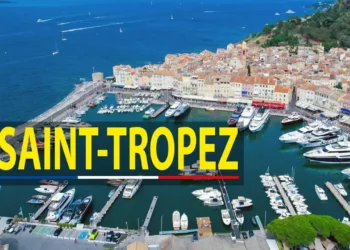 Saint-Tropez z drona