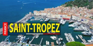 Saint-Tropez z drona