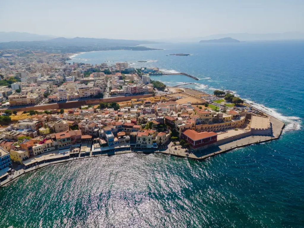 Chania, Kreta z drona