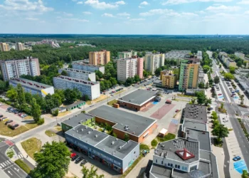 Kędzierzyn-Koźle miasto z drona