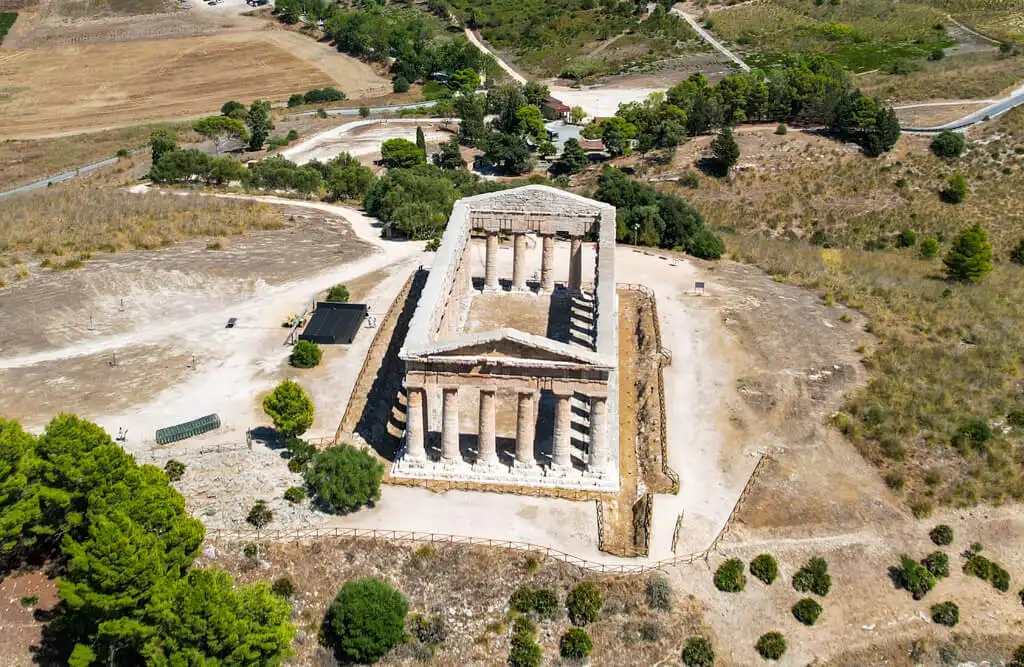Świątynia Segesta Sycylia