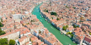 Wenecja, Grand Canal z drona