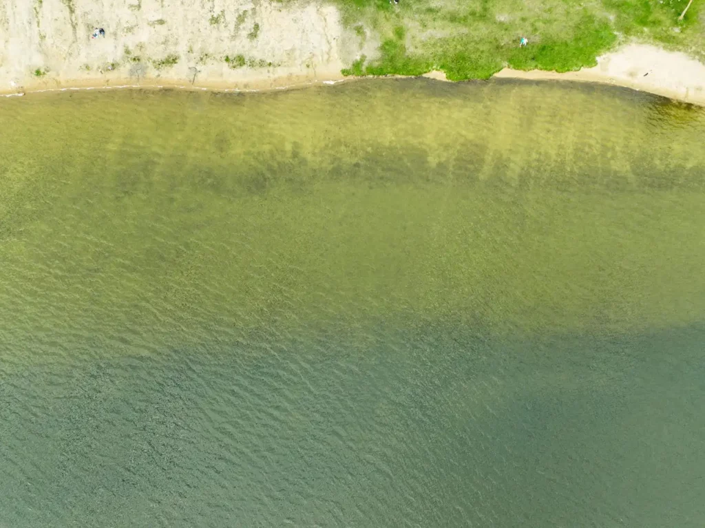 jezioro plawniowice brzeg