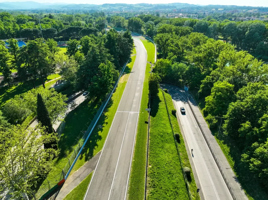 prosta po starcie na imola