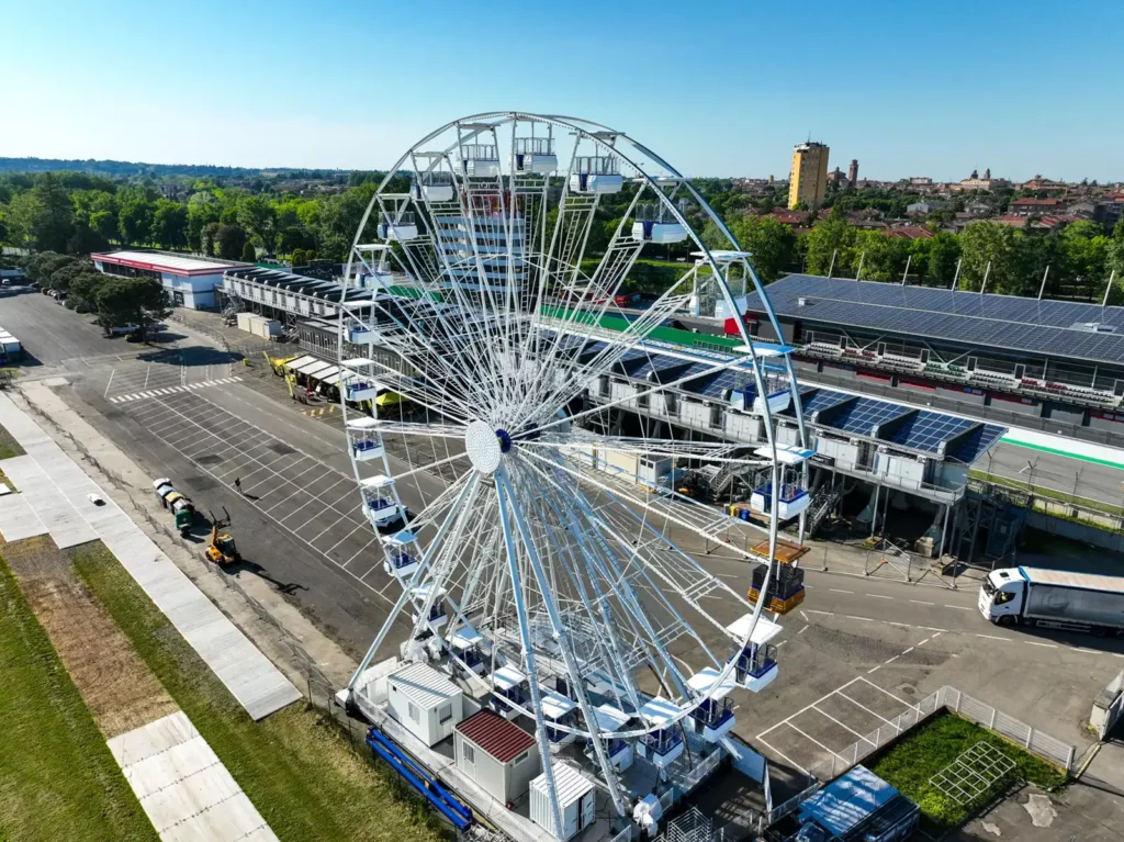 kolo mlynskie obok toru imola