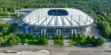 stadion HSV od strony zachodniej