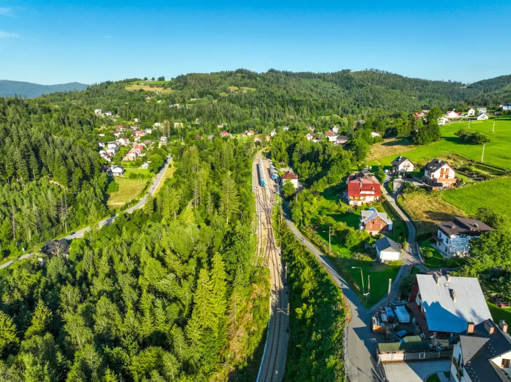 wisla glebce stacja kolejowa